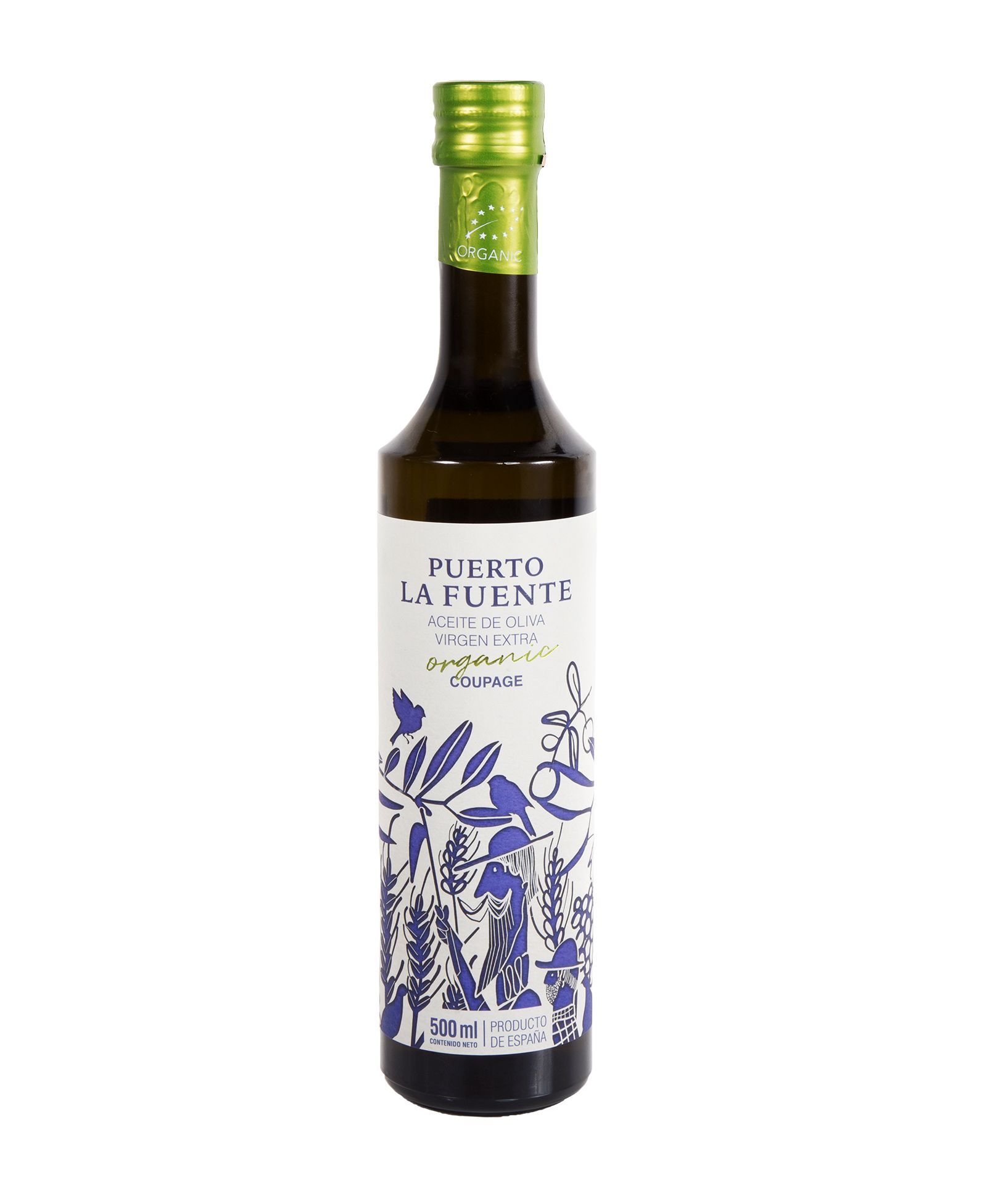 Organic Extra Virgin Olive Oil 500ml Coupage
