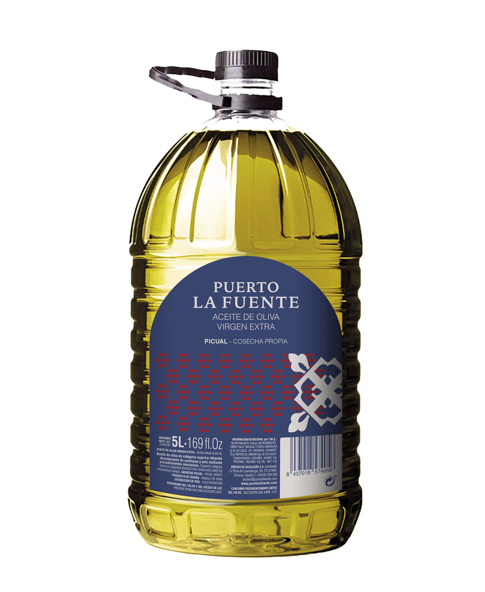 Aceite oliva virgen extragarrafa 5L MM - Come de la Huerta